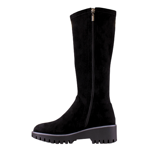 Kate Appleby Ladies Knee Boots - Rosemarkie - Black Suede