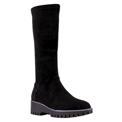 Kate Appleby Ladies Knee Boots - Rosemarkie - Black Suede