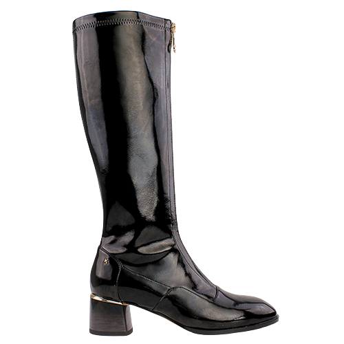 Kate Appleby  Knee Boots - Southampton - Black Patent