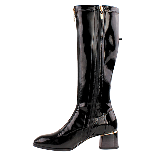 Kate Appleby  Knee Boots - Southampton - Black Patent