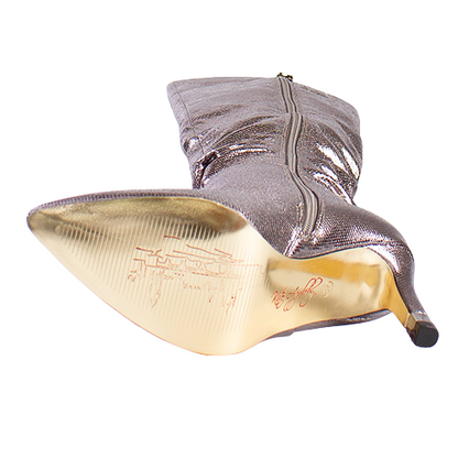 Kate Appleby Ladies Knee High Boots - Boxley - Silver