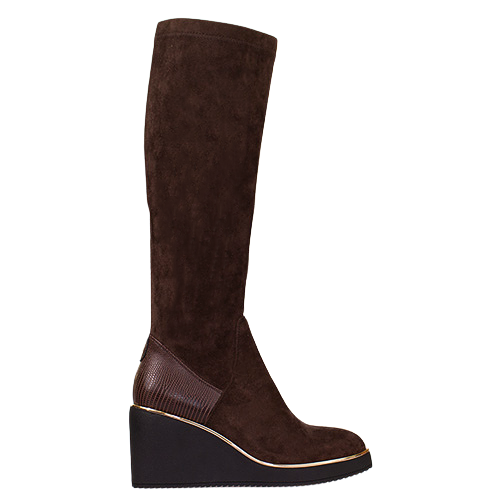 Kate Appleby Ladies Knee High Boots - Derby - Taupe/brown