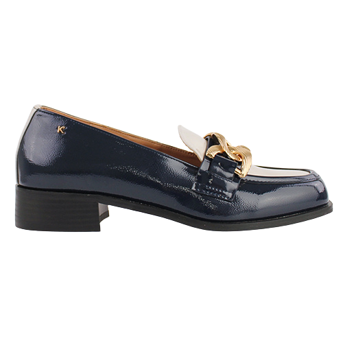 Kate Appleby Ladies Loafers - Thames - Navy Patent