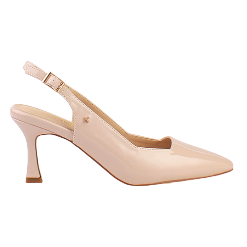 Kate Appleby Ladies Heeled Slingbacks - Isleham - Beige