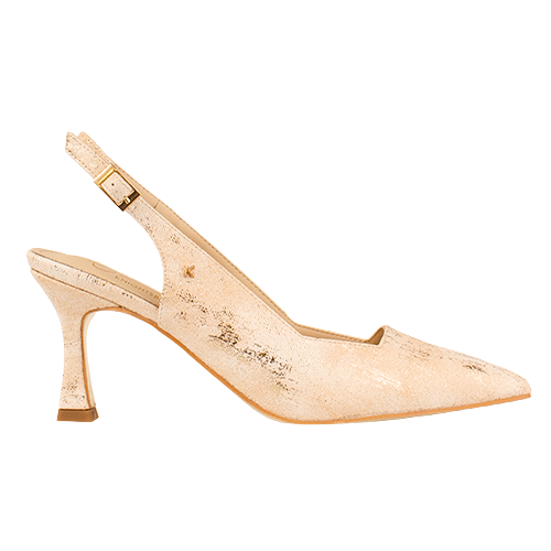 Kate Appleby Ladies Sling Back Pumps - Denham - Gold