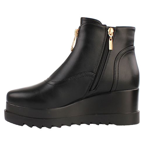 Kate Appleby Wedge Ankle Boots - Portaferry - Black