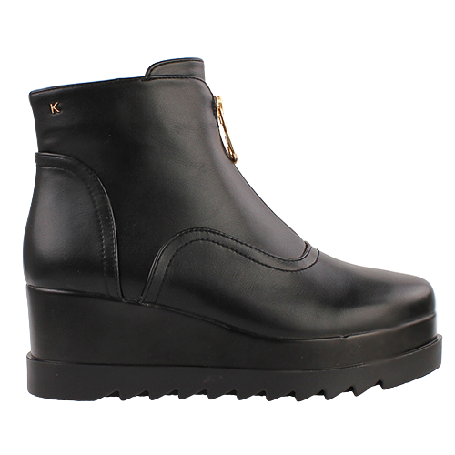 Kate Appleby Wedge Ankle Boots - Portaferry - Black