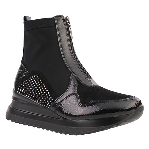 Kate Appleby  Wedge Ankle Boots -  Glossop - Black