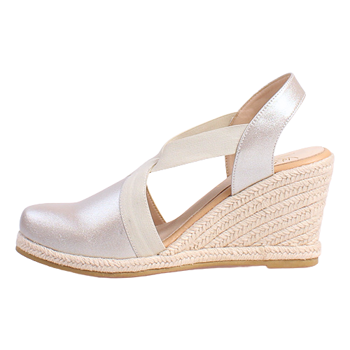 Kate Appleby Ladies Wedge Sandals - Llanidan - Silver