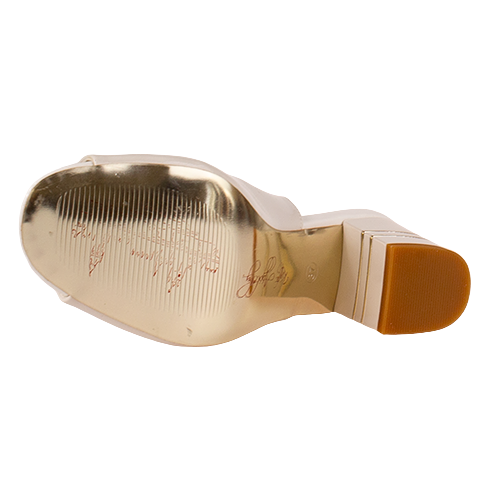 Kate Appleby Ladies Sling Back Block Heels - Sunderland - Nude Patent