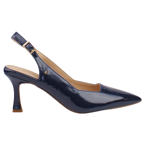 Kate Appleby Ladies Heeled Slingbacks - Isleham - Navy