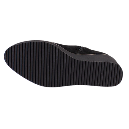 Kate Appleby Wedge Ankle Boots - Poole - Black Suede