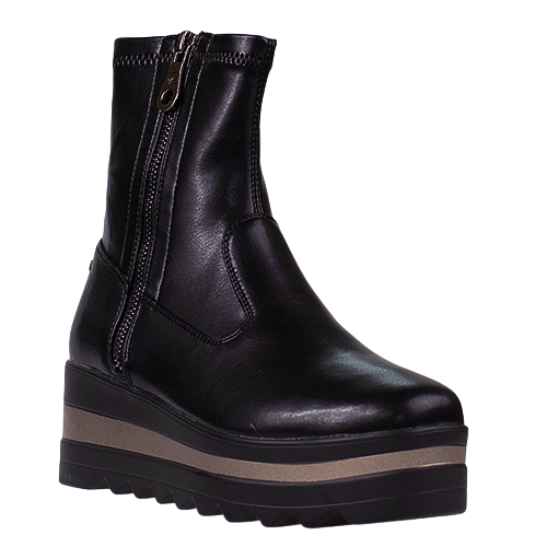 Kate Appleby Ladies Wedge Ankle Boots - Croston - Black