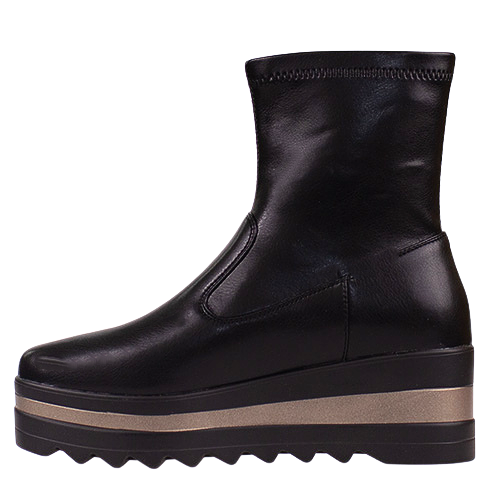 Kate Appleby Ladies Wedge Ankle Boots - Croston - Black