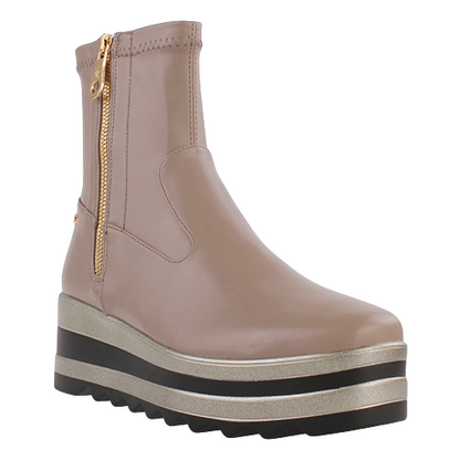 Kate Appleby Wedge Boots - Croston - Nude