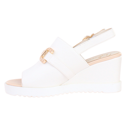 Kate Appleby Wedge Sandals - Fritwell - White