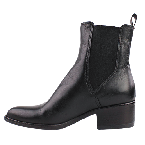 Mjus Block Heeled Chelsea Boots -  L48206 - Black