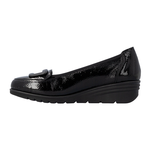 Rieker Ladies Wedge Pumps - L5362 - Black