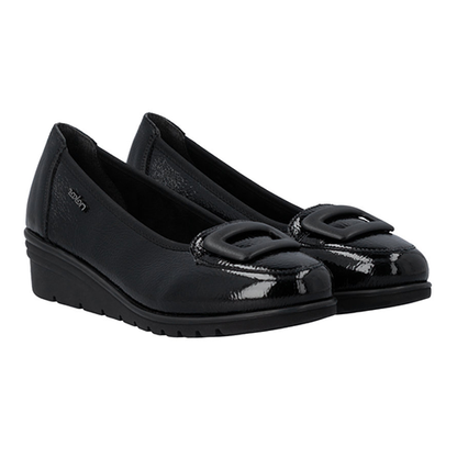 Rieker Ladies Wedge Pumps - L5362 - Black