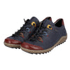 Rieker Wide Fit Shoes - L7561-14 - Navy