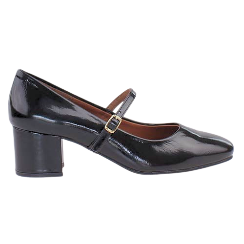 Ladies Dancing Shoes - Black Patent