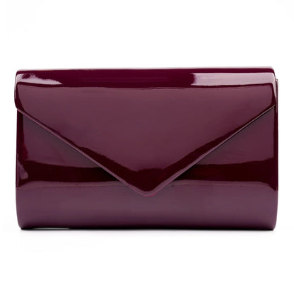 Lunar Blaze Handbag - Burgundy Patent