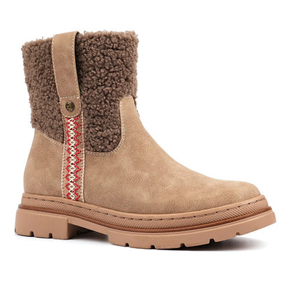 Lunar Ladies Ankle Boots - Dawn - Taupe
