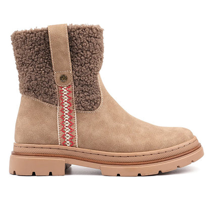 Lunar Ladies Ankle Boots - Dawn - Taupe
