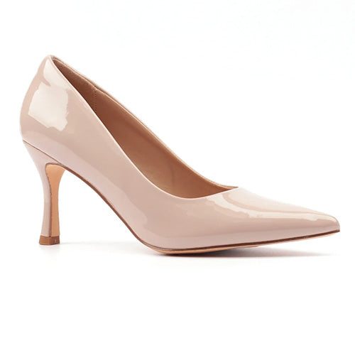 Lunar Dressy Heeled Pumps - Megan - Nude