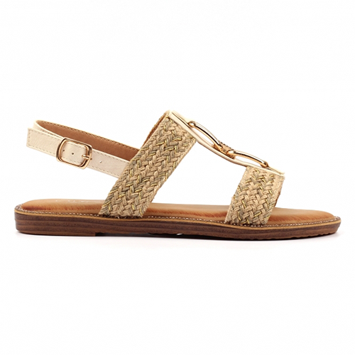 Lunar Flat Sandals - Lumi - Cream
