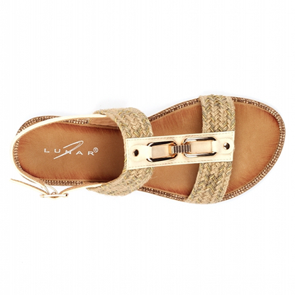 Lunar Flat Sandals - Lumi - Cream