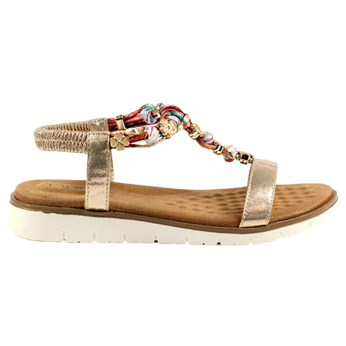 Lunar Flat Sandals - Tempo - Gold