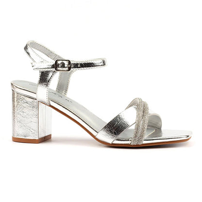 Lunar Dressy Sandal - Jodi - Silver