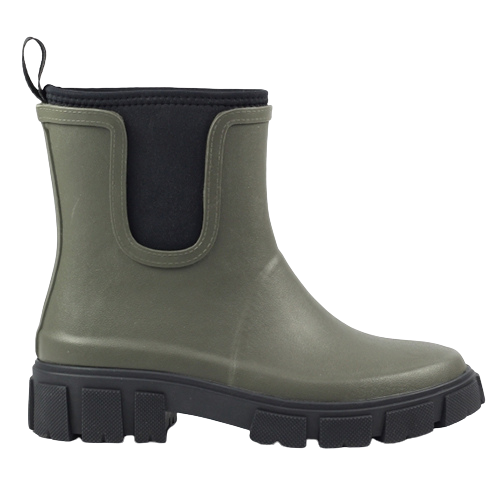 Lunar Ladies Ankle Wellington Boots - Lake - Olive