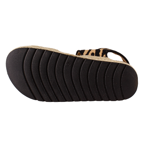 Lunar Ladies Flatform Sandals - Encode - Black