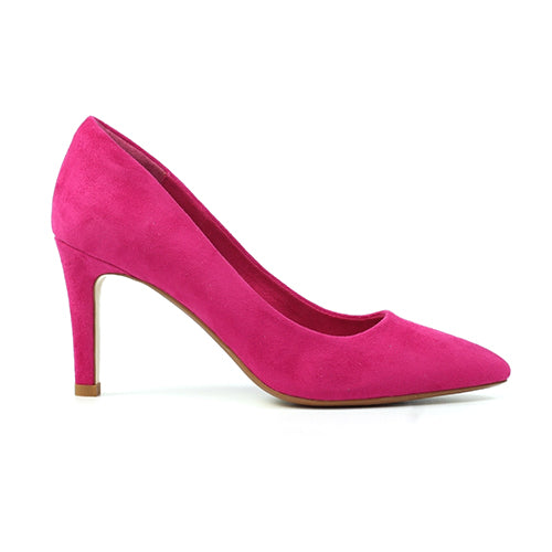 Lunar Ladies Court Heels - Amy - Fuchsia