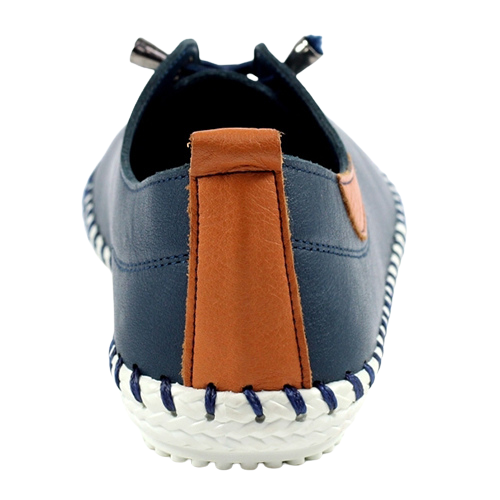 Lunar Ladies Trainers - St Ives - Navy
