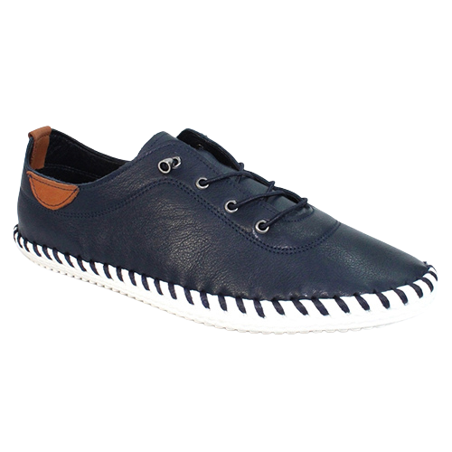 Lunar Ladies Trainers - St Ives - Navy