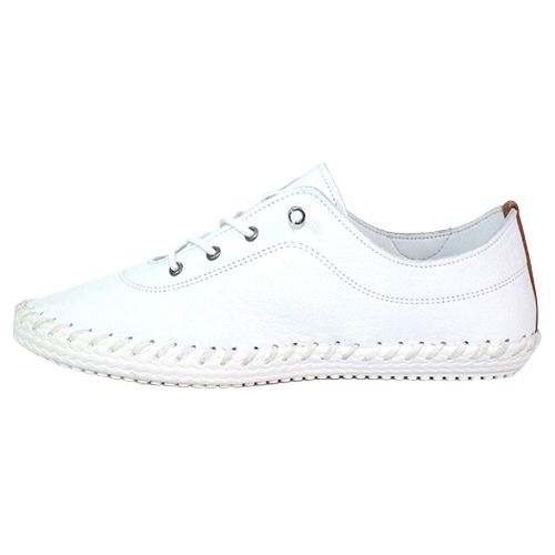 Lunar Ladies Trainers - St Ives - White