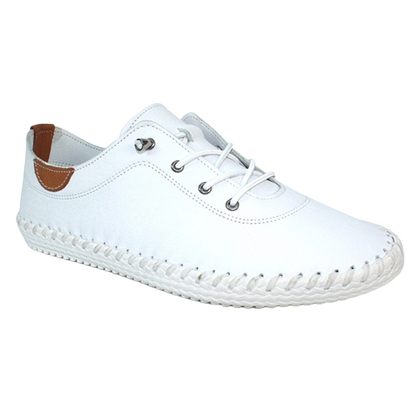 Lunar Ladies Trainers - St Ives - White