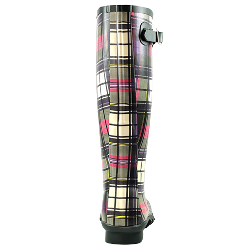 Ladies tartan boots clearance