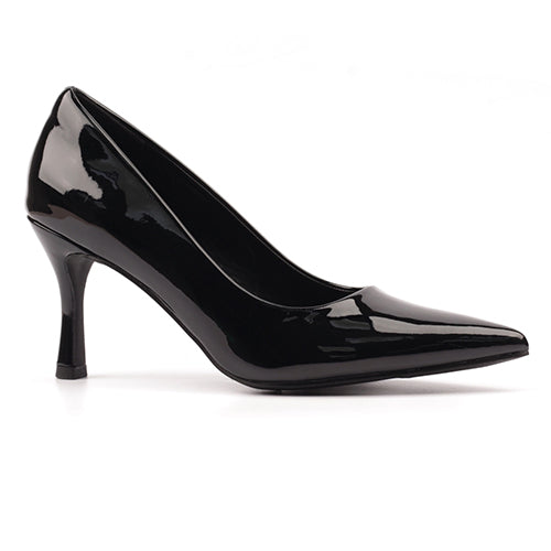 Lunar Dressy Court Heels - Megan - Black