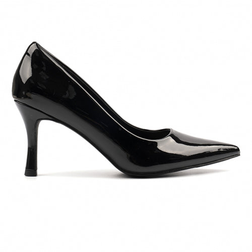 Lunar Dressy Court Heels - Megan - Black