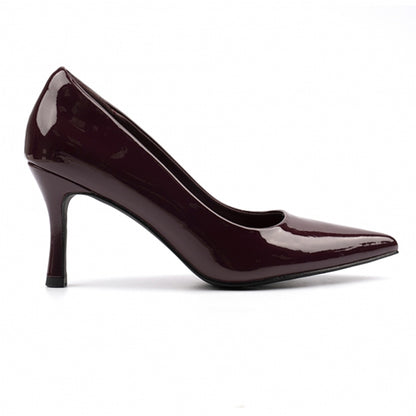 Lunar  Dressy Court  Heel - Megan - Burgundy