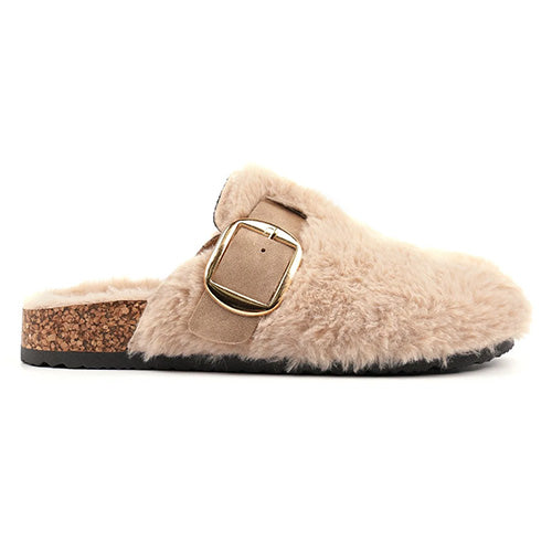 Lunar Ladies Slippers - Rhianna - Beige