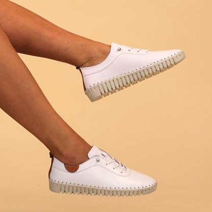 Lunar Trainers - Flamborough - White