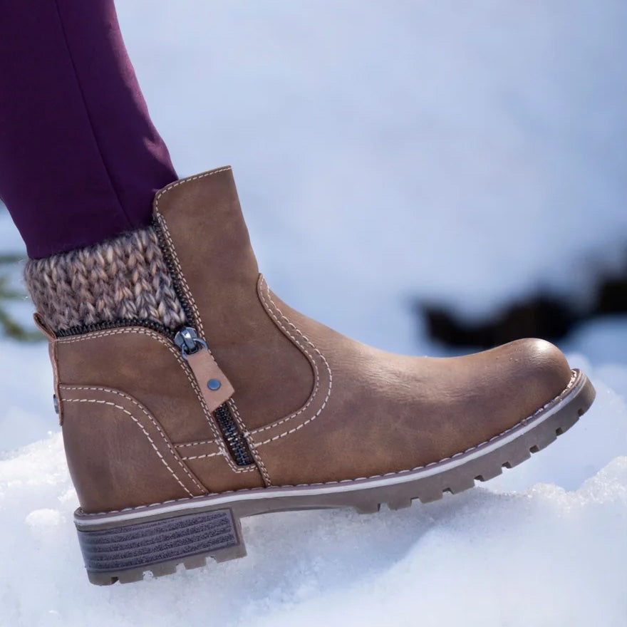 Lunar  Waterproof Ankle Boots -Breeze - Tan