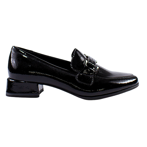 Marco Tozzi Block Heeled Loafers - 24250-45 -Black
