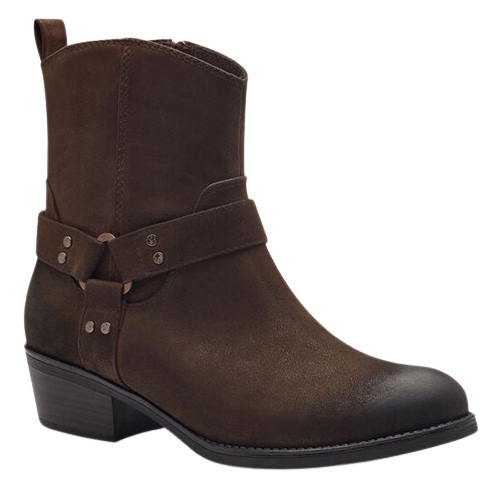 Marco Tozzi Ladies Ankle Boots - 25324-43 - Brown Nubuck