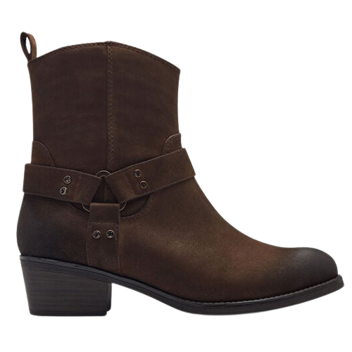 Marco Tozzi Ladies Ankle Boots - 25324-43 - Brown Nubuck